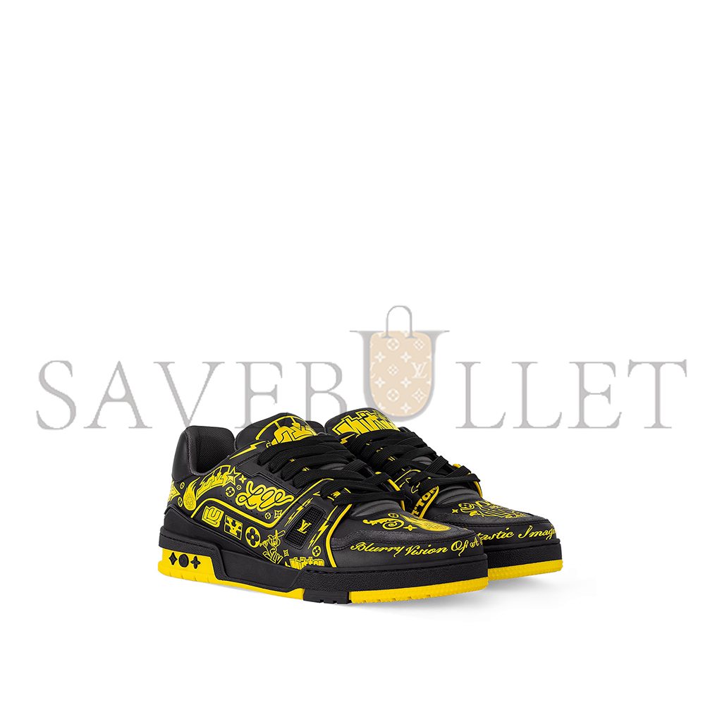 LOUIS VUITTON LV TRAINER SNEAKER 1ACEJT LOUIS VUITTON LV TRAINER SNEAKER 1ACEJT